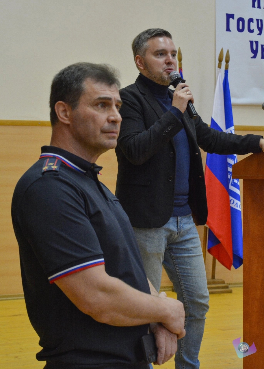 Представитель УМВД РФ по Ивановской области выступил перед студентами ИвГУ